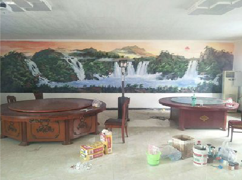 西昌墙绘-写实风景