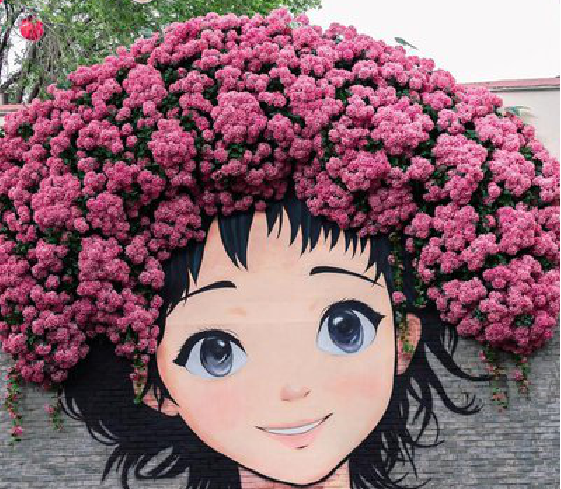 西昌墙体彩绘-网红墙打卡