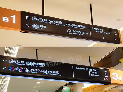 西昌如何通过商场标识牌引导客流分布？