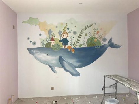 西昌手绘墙的特点及优势。